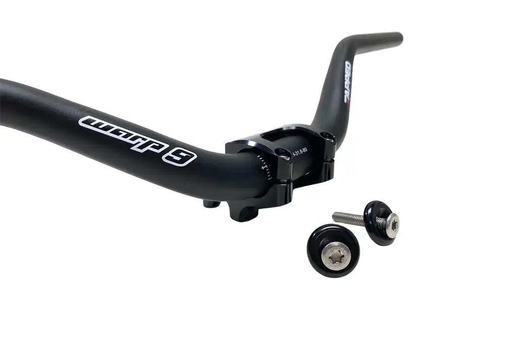 Warp 9 E-Moto Tapped Handlebar 80mm 3″ Black