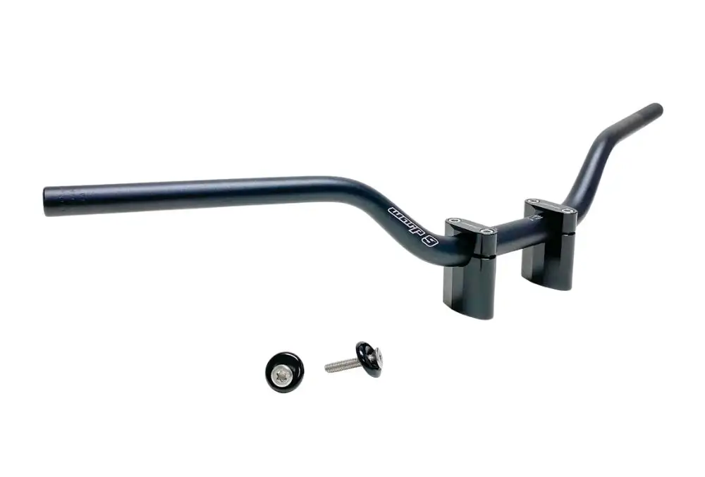 Warp 9 MX/Offroad 1-1/8″ CR High Tapped Handlebars – Black