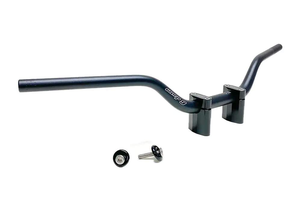 Warp 9 MX/Offroad 1-1/8″ KTM SX Tapped Handlebars – Black