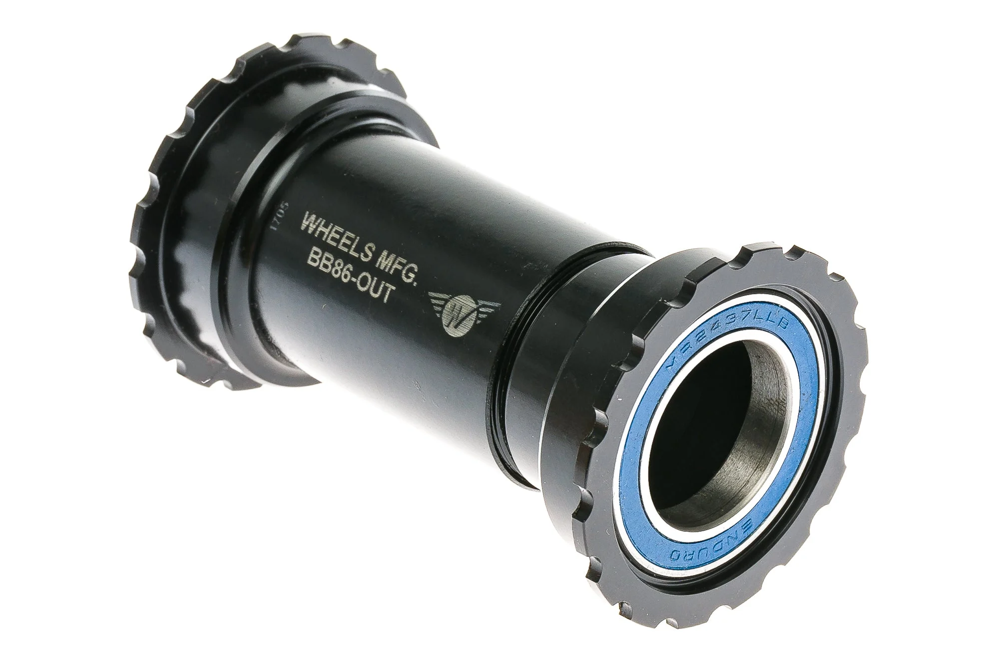 Wheels Manufacturing BB86 Outboard Bottom Bracket for Shimano 24mm Cranks ABEC 3