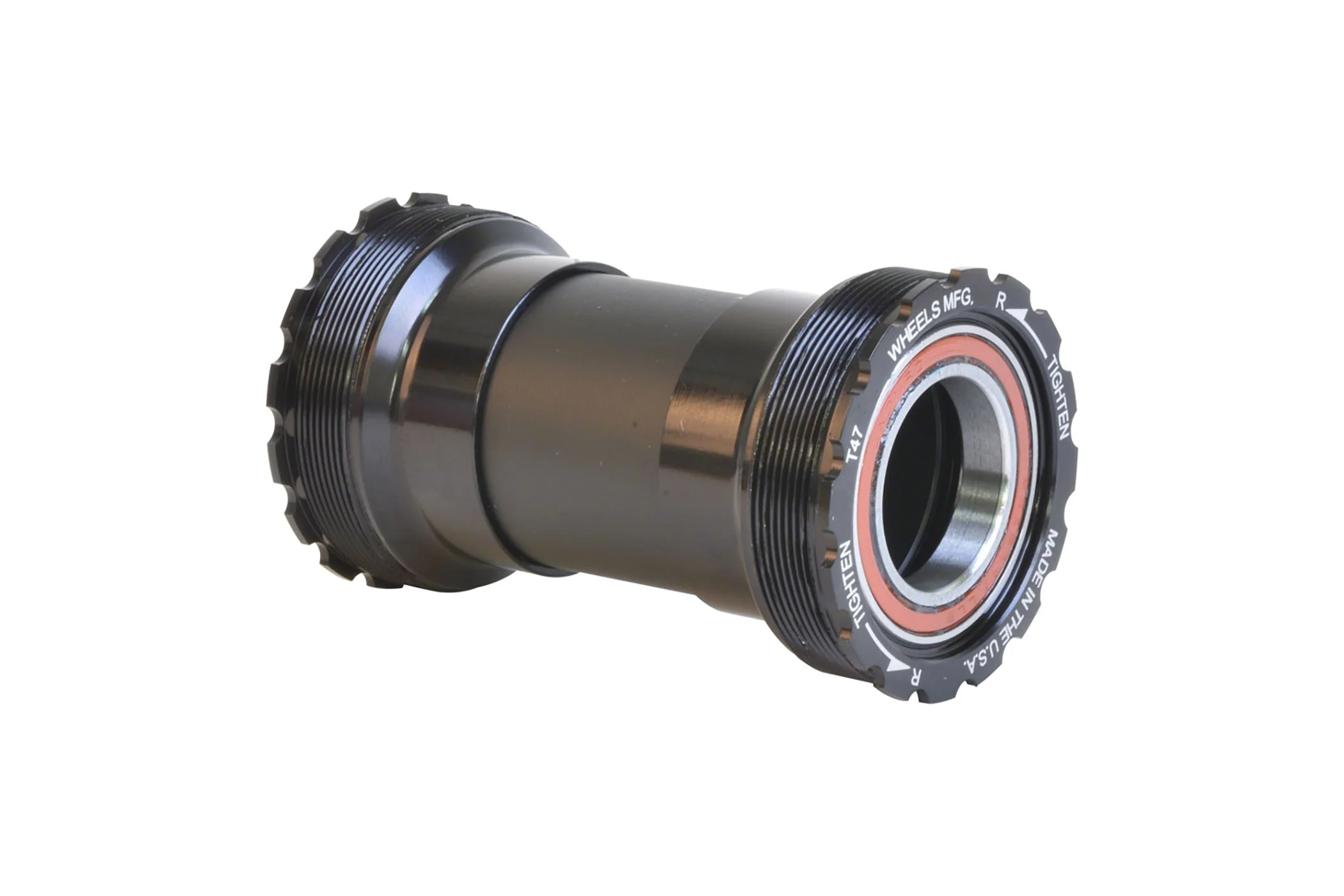 Wheels Manufacturing Inboard Bottom Bracket for Shimano 24mm Cranks Angular Contact