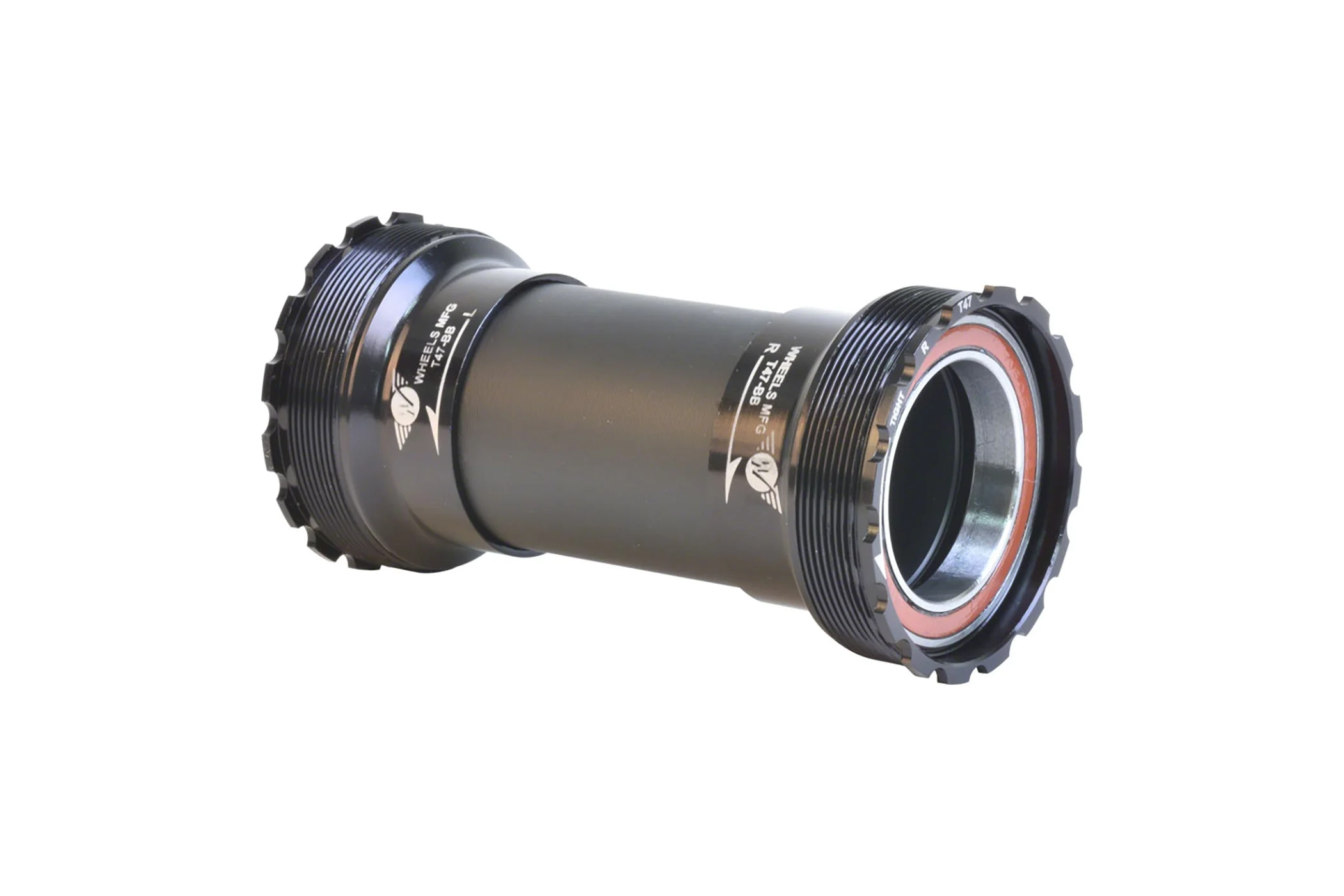 Wheels Manufacturing T47 Inboard Bottom Bracket for 30mm Cranks Angular Contact