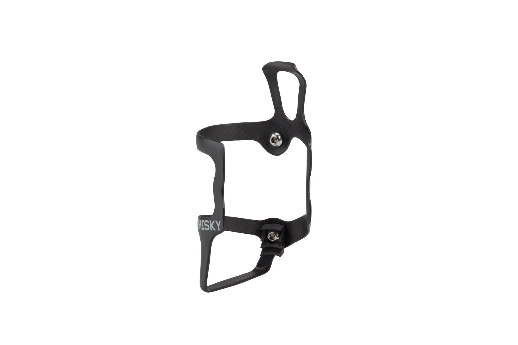 WHISKY No.9 Carbon Water Bottle Cage Right Side Matte Black