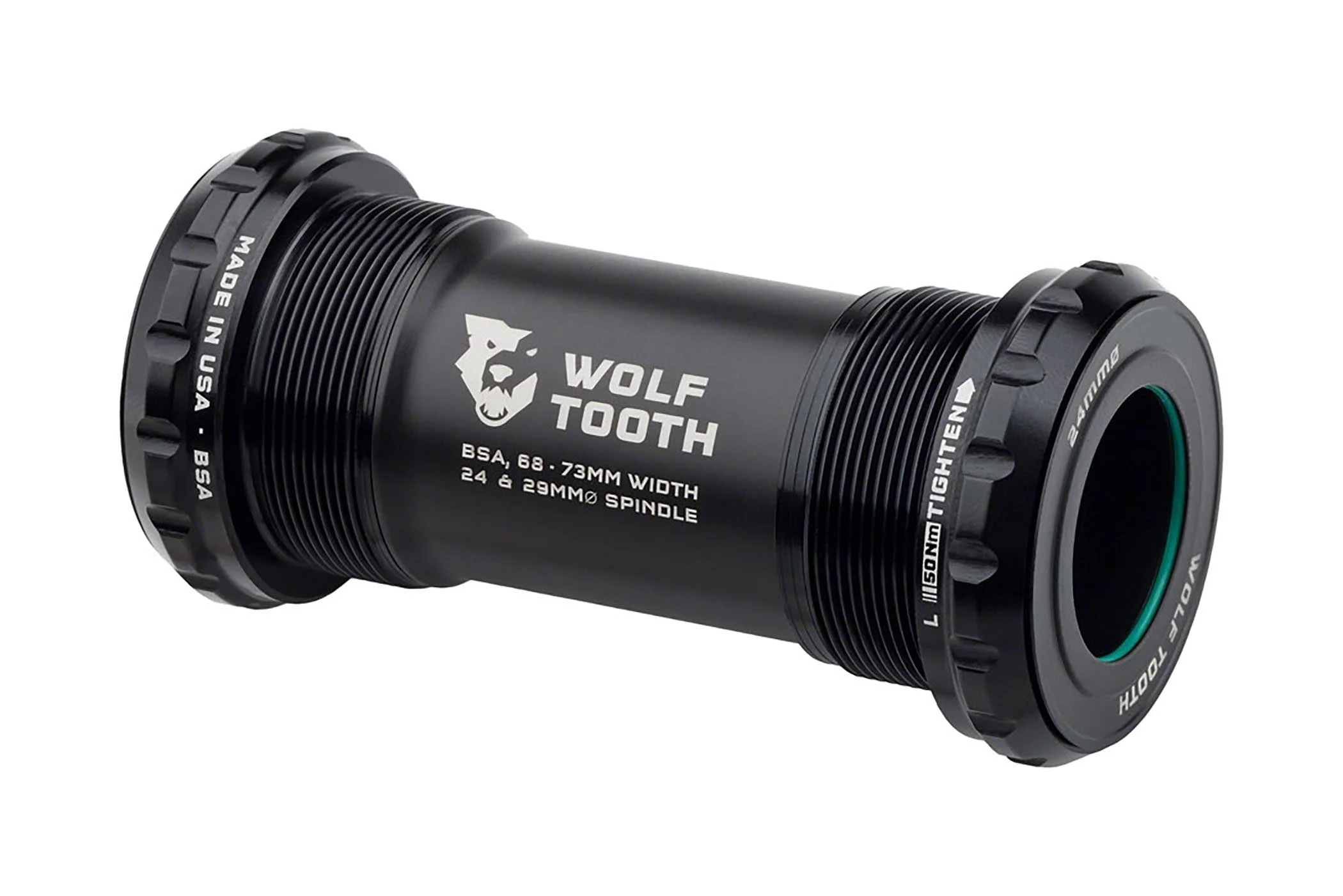 Wolf Tooth Bottom Bracket - English (BSA), 68/73mm, For 29mm Spindle