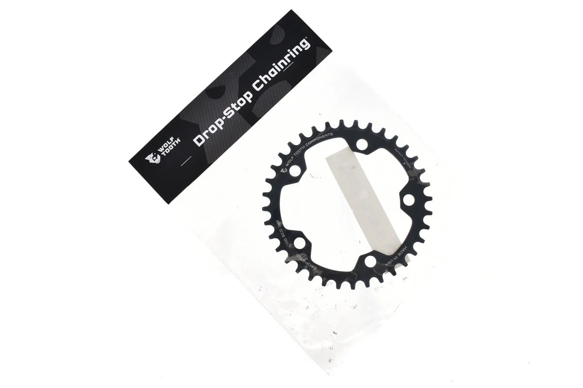 Wolf Tooth Components Drop-Stop Chainring 11 Speed 36T 110mm BCD Black