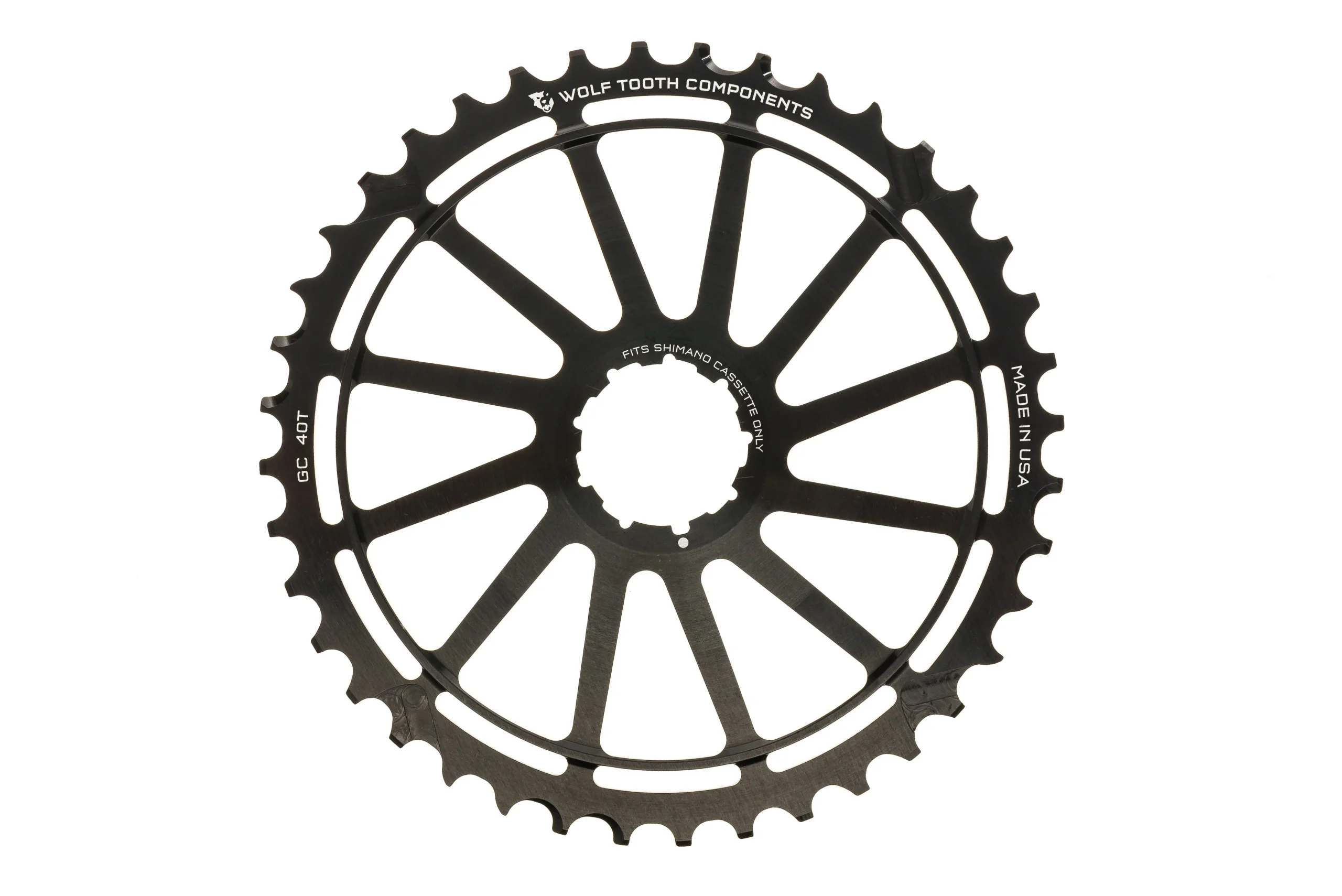 Wolf Tooth GC 40T Cog 10 Speed For Shimano Cassette