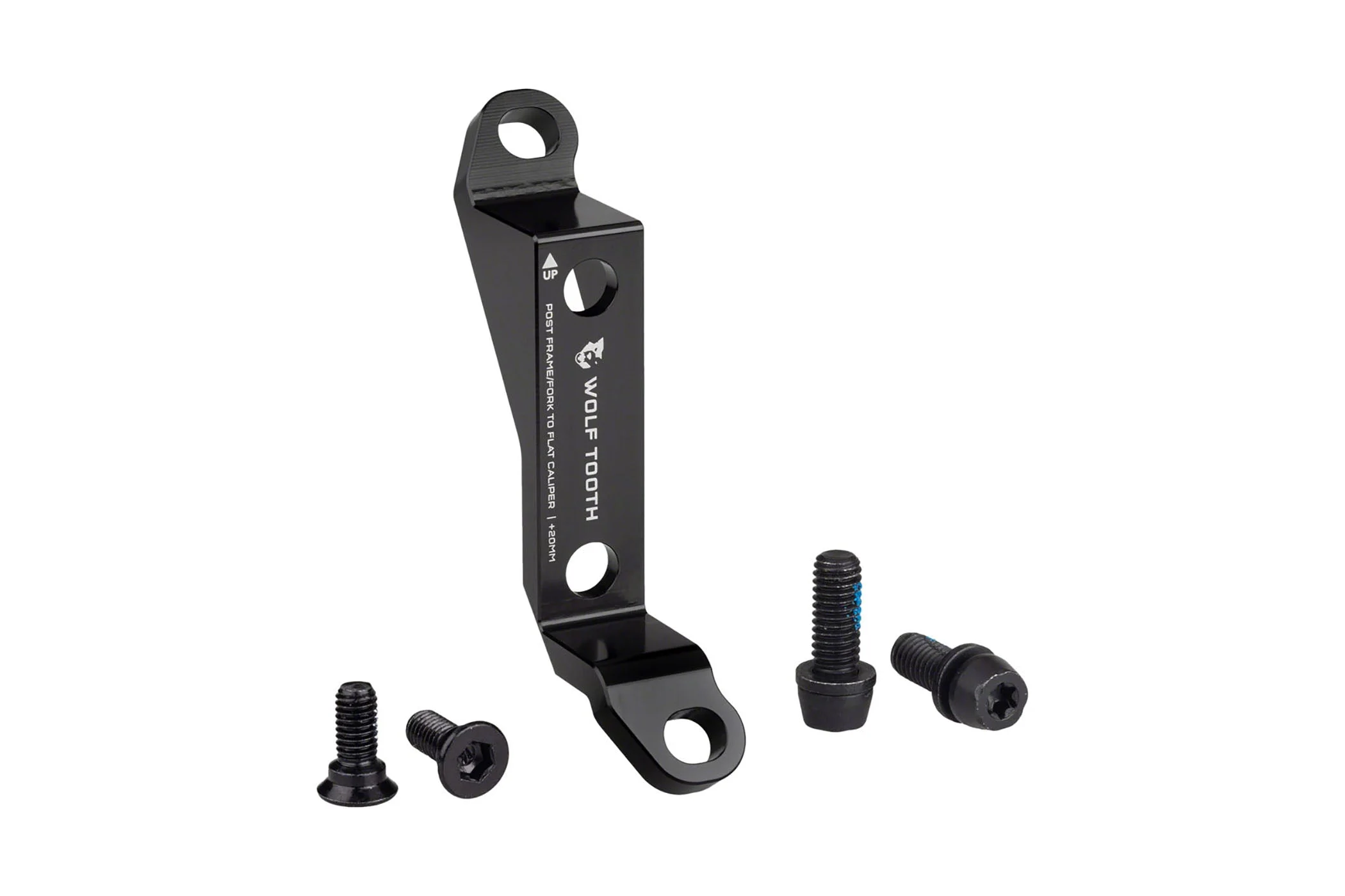 Wolf Tooth Post to Flat Mount Disc Brake Adapter +20mm