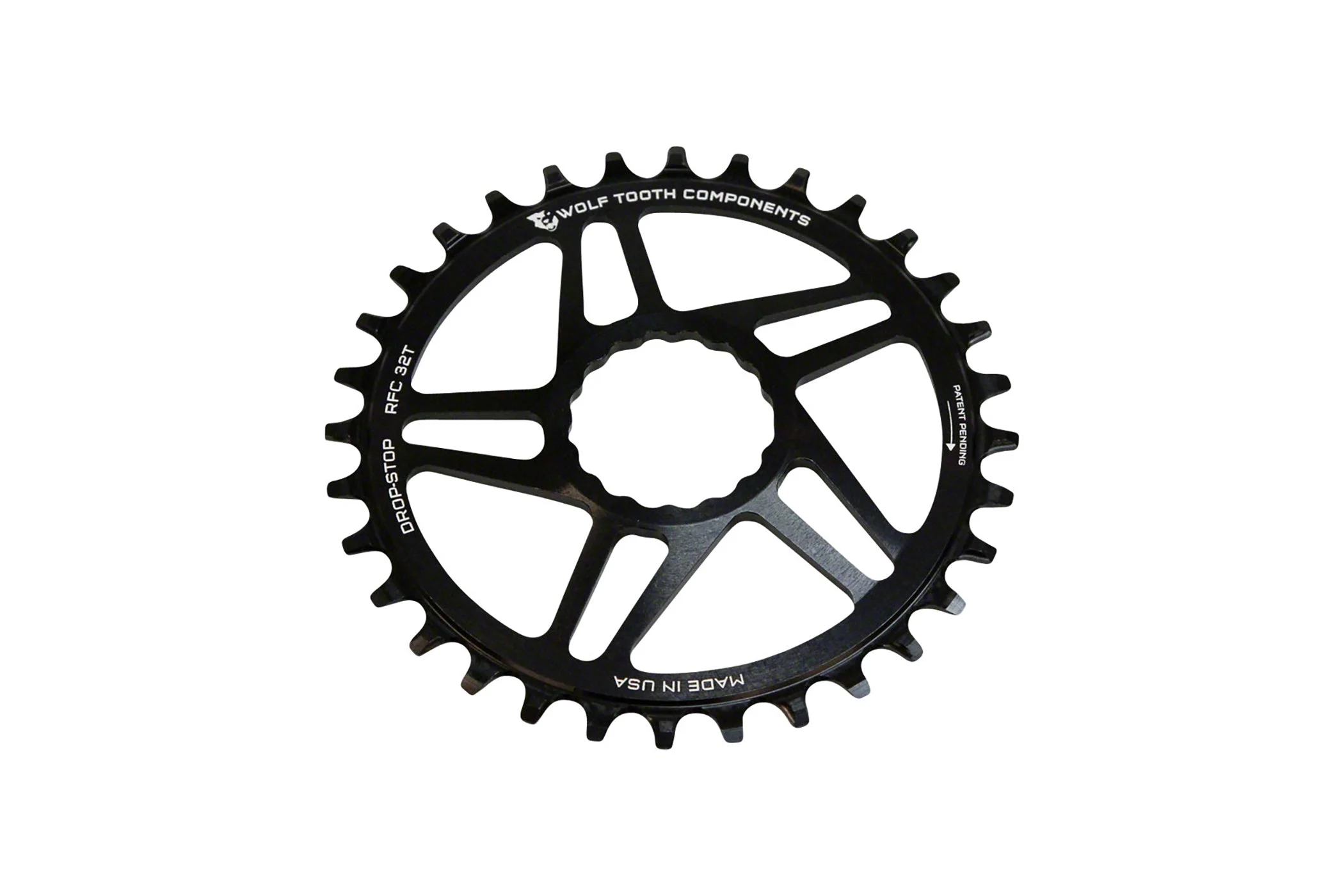Wolf Tooth RaceFace/Easton CINCH Direct Mount Direct Mount Drop-Stop Chainring 32t For Boost Cranks 3mm Offset