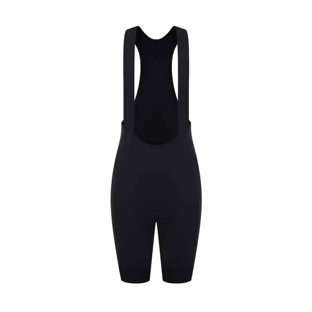 Women's All Purpose Bib Shorts T110 - Black