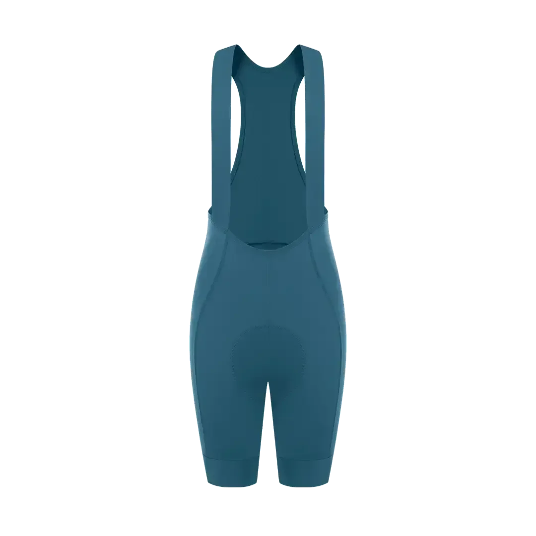Women's All Purpose Bib Shorts T110 - Blue Moon