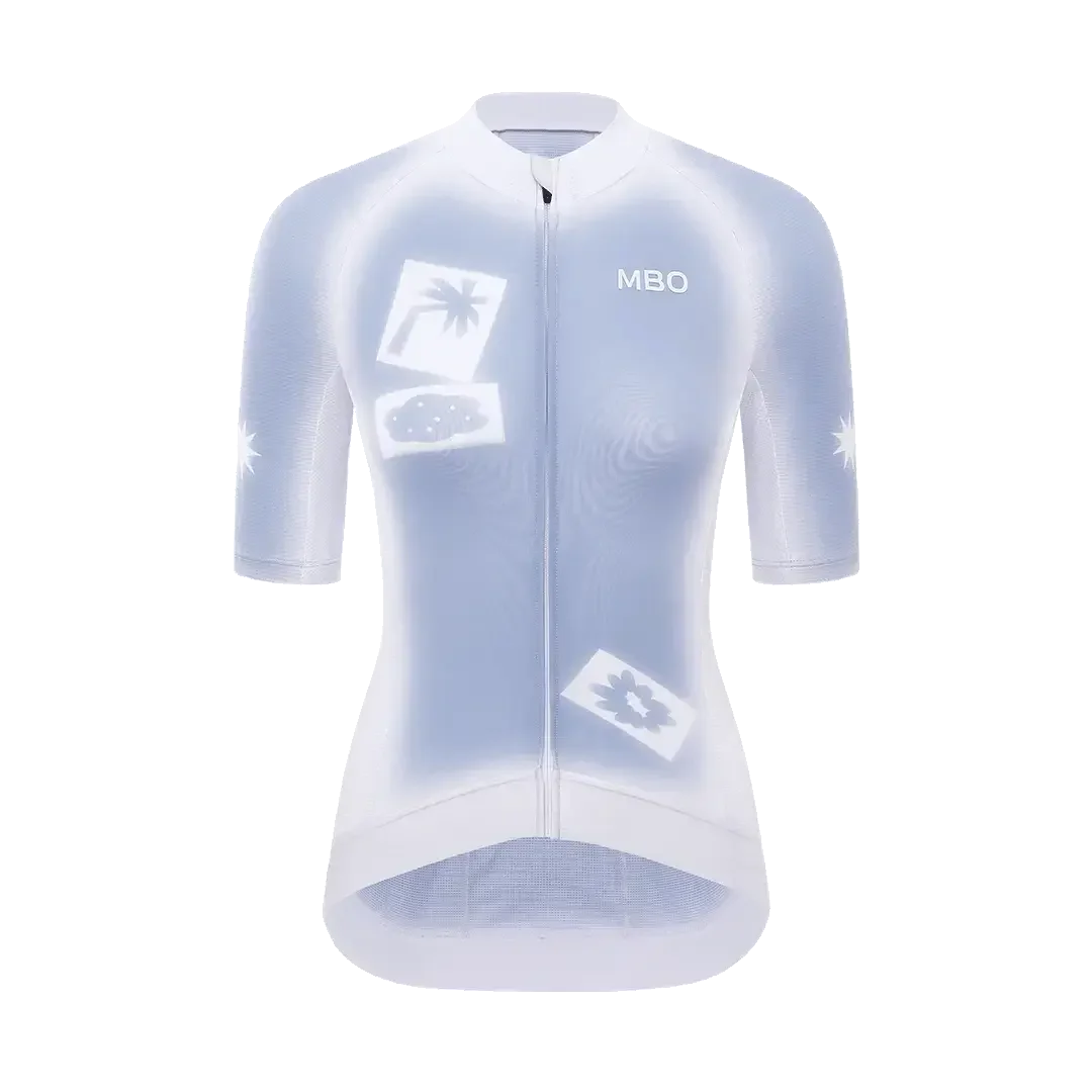 Women's Frontier Pro Cycling Jersey SC311 Spring Pulse - Frost Shadow