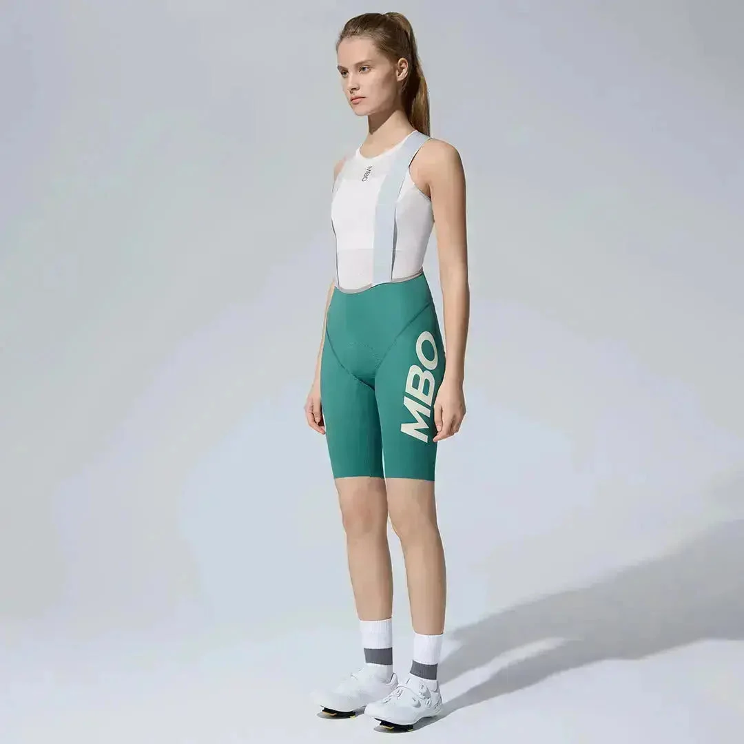 Women's Frontier Pro Zero-feel 2.0 Bib Shorts T316 - Agate green