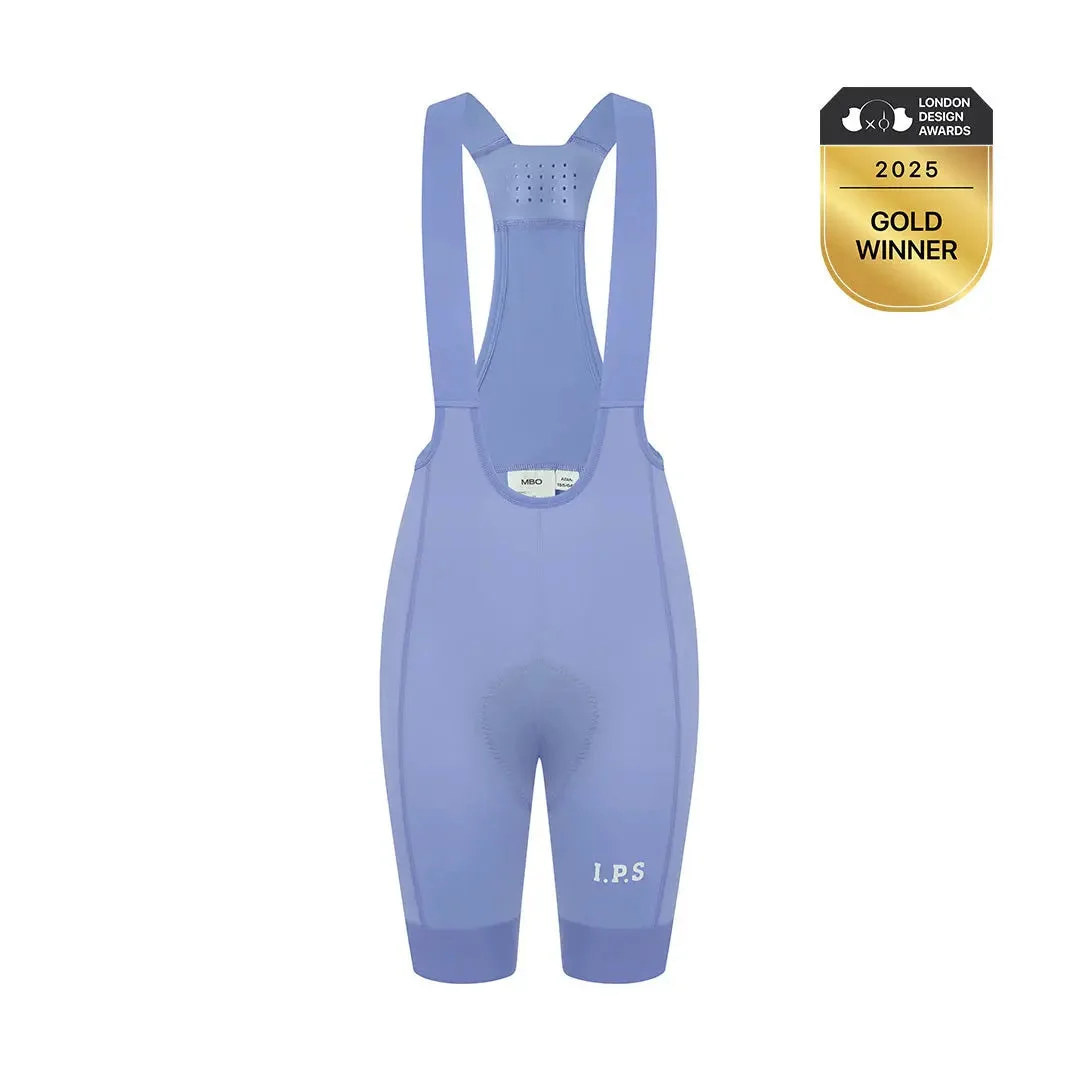 Women's I.P.S Enduro Tech Bib Shorts T511 - Pale Iris