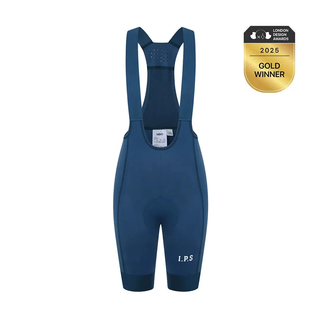 Women's I.P.S Enduro Tech Bib Shorts T511 - Twilight Blue