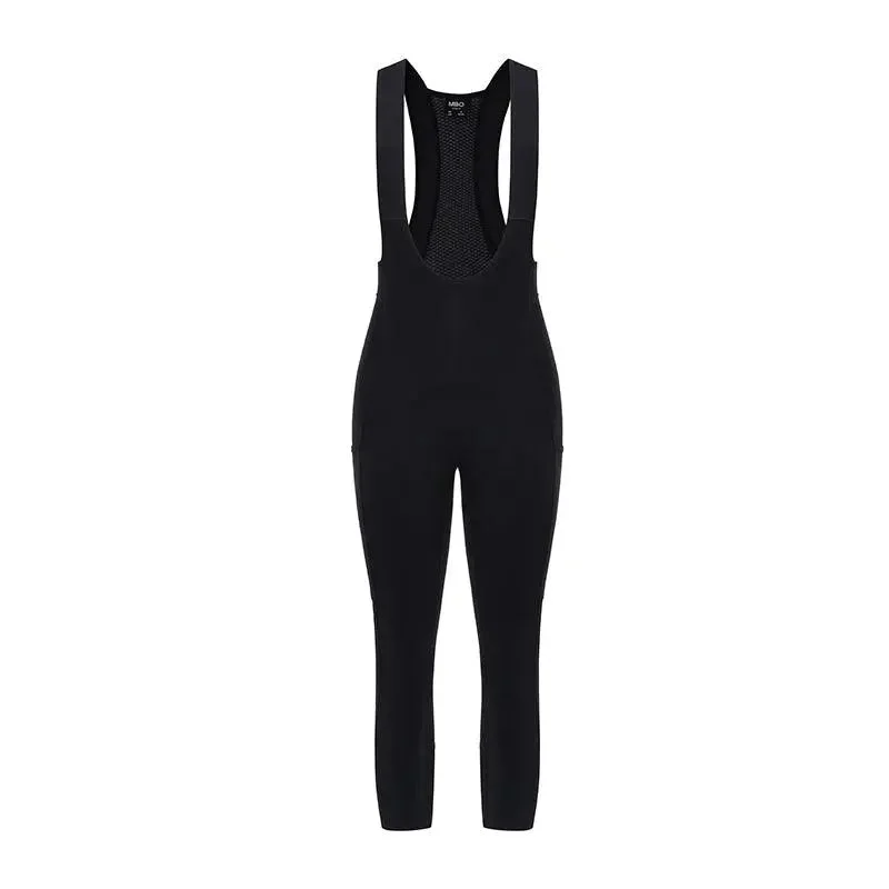 Women's3/4 Thermal cargo bib tightsT177C