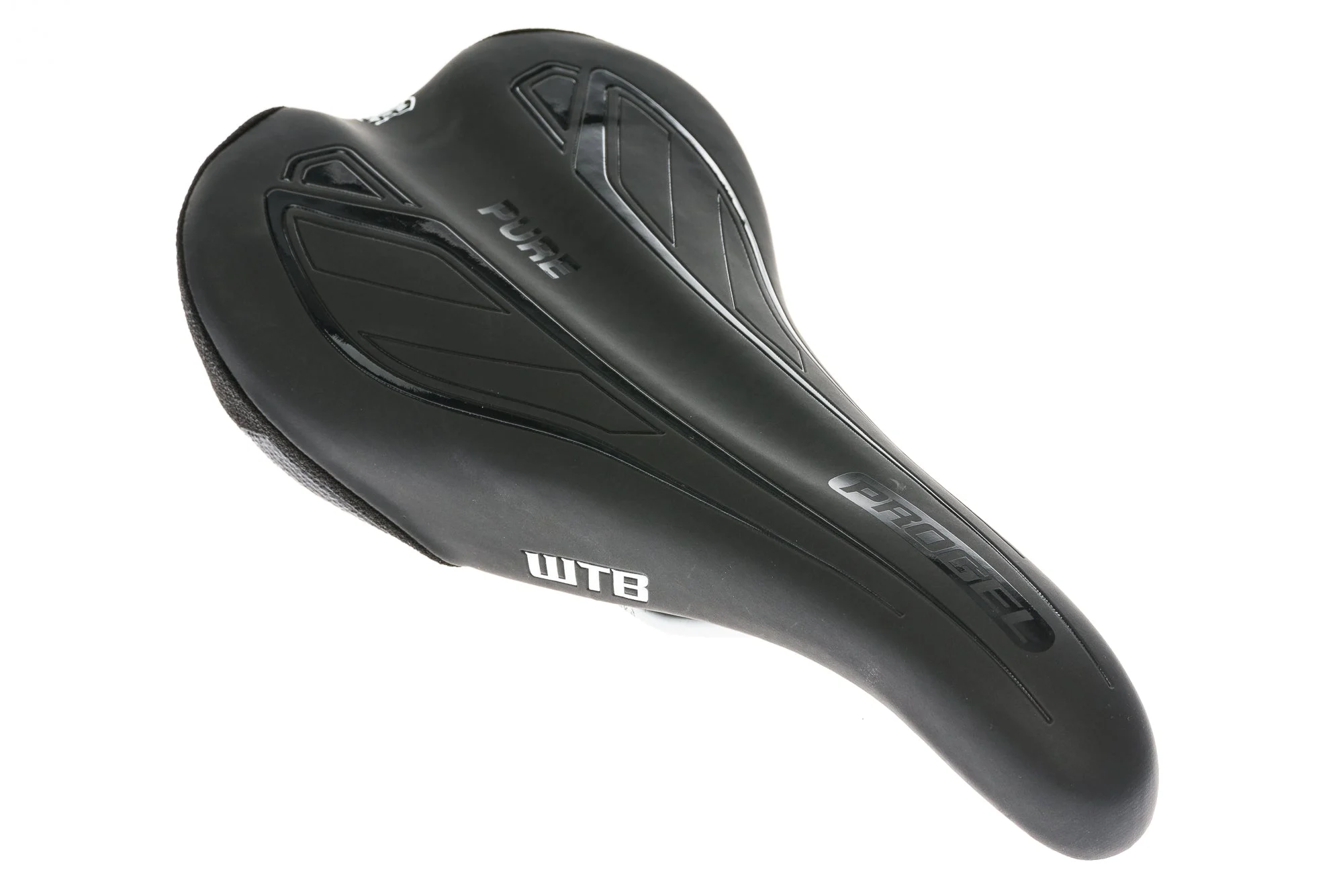 WTB Pure ProGel Saddle 148mm Steel Rails Black