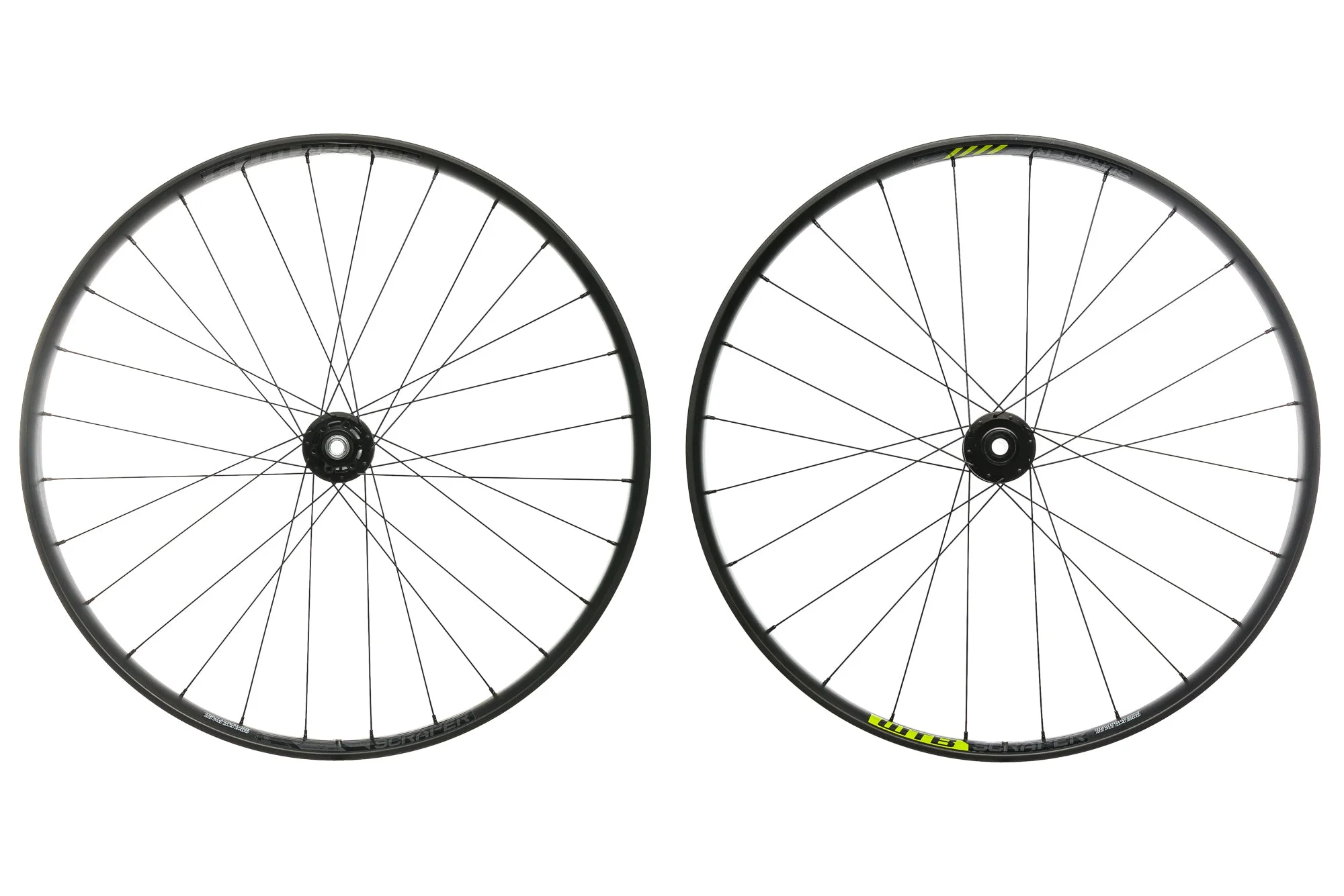 WTB Scraper I40 Aluminum Tubeless 27.5" Wheelset