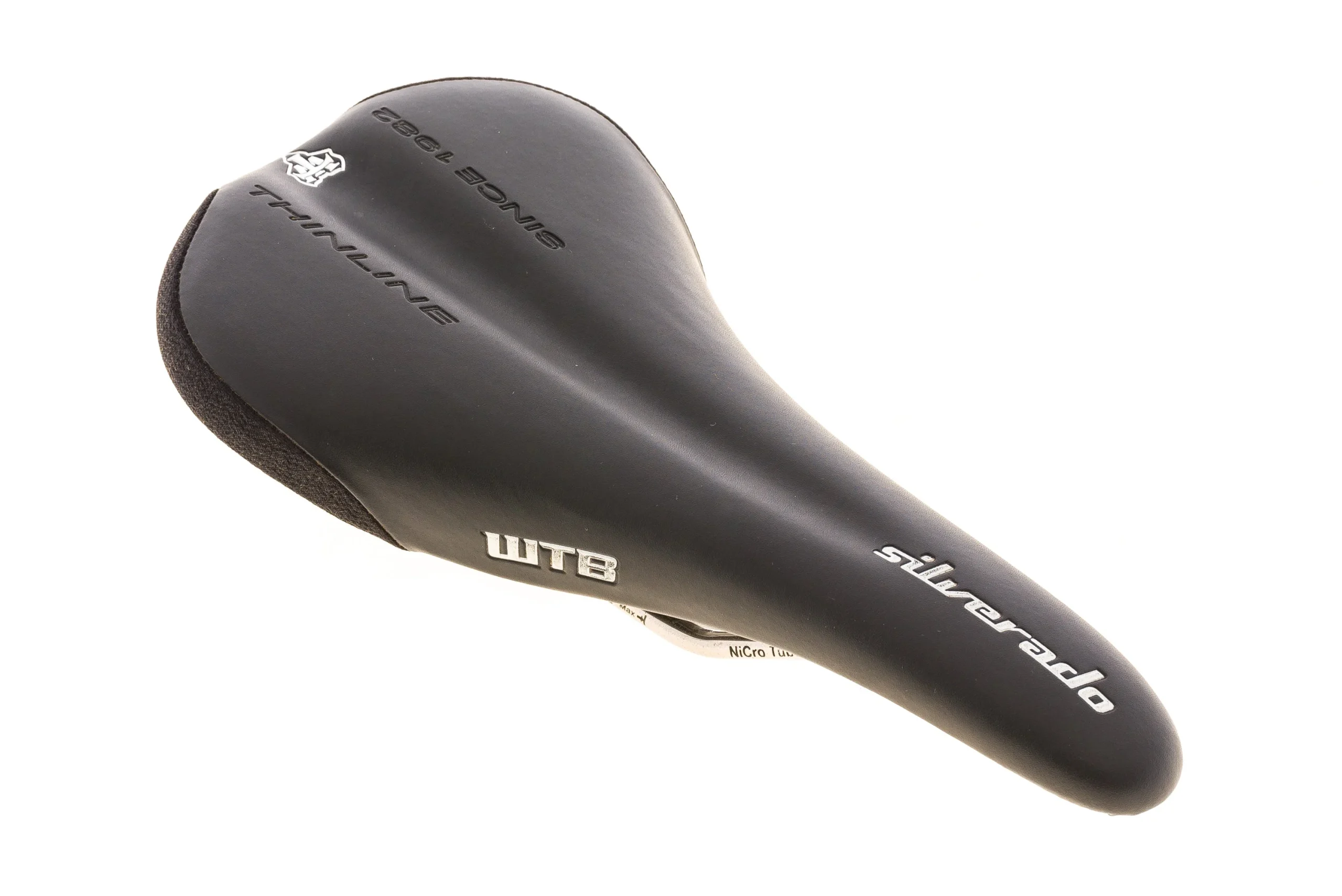 WTB Silverado Saddle 135mm NiCro Tubular Rails Black