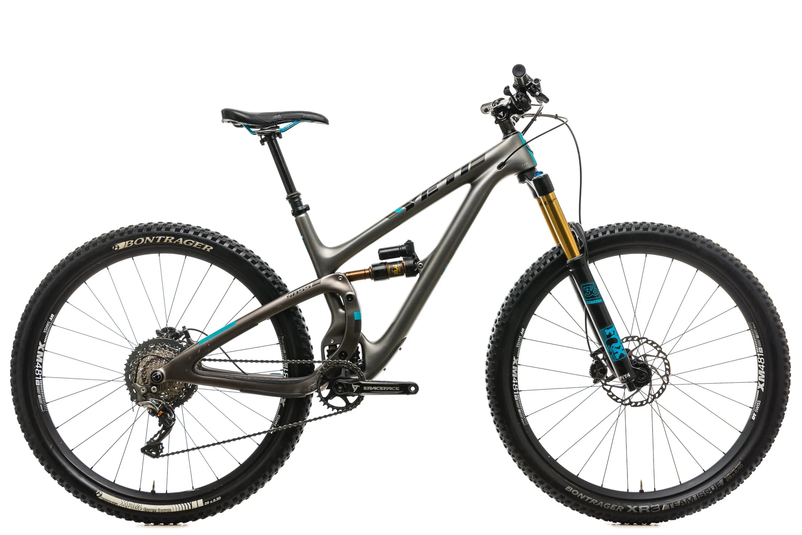 Yeti SB5.5 Turq Mountain Bike - 2017, Medium