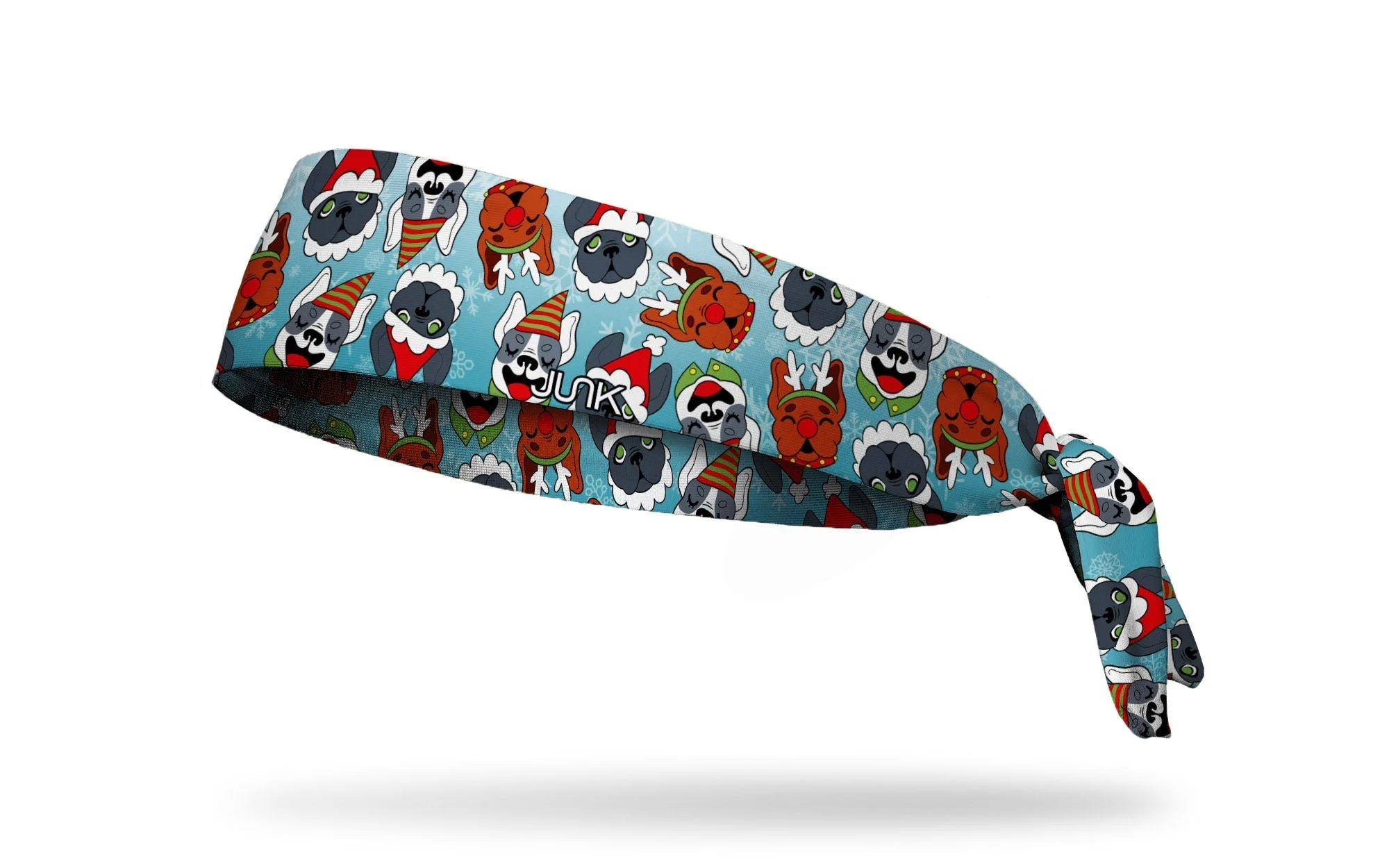 Yule Dogs Flex Tie Headband