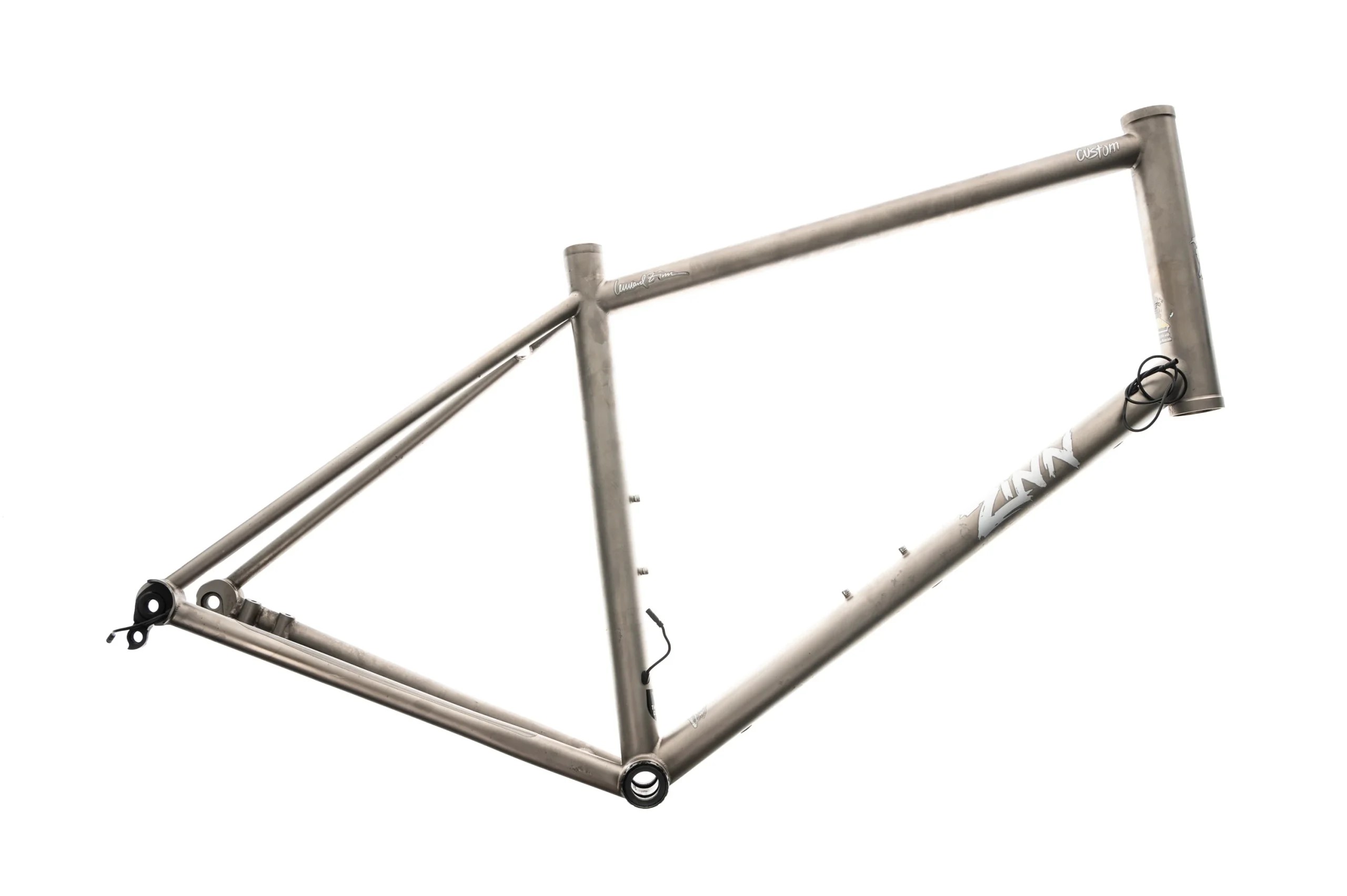 Zinn Cycles Custom Gavia Titanium Di2 Medium Frame - 2017